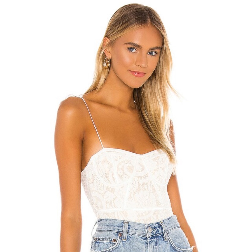 Superdown Stasia Lace Bodysuit
